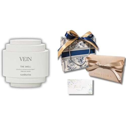 Pre-wrapped Tambourines Shell Perfume Hand 15ml Vein Tambourines Shell Perfume Hand Gift Set