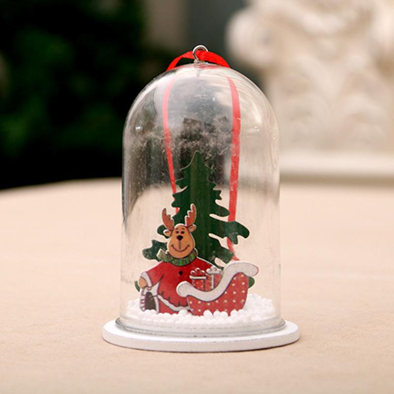 Christmas Wood Resin Christmas Pendant Decorations Christmas Tree Decoration Christmas Gift Door Hanging