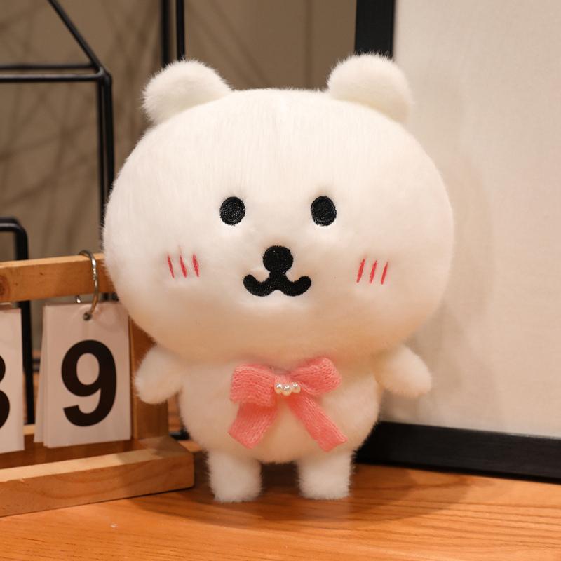 Cute Animal Series Doll Cake Bear Joke Bear Lucky Cat Groundhog Bee Flying Pig Doll Stuffed Animal Plush Toy Classic Gift