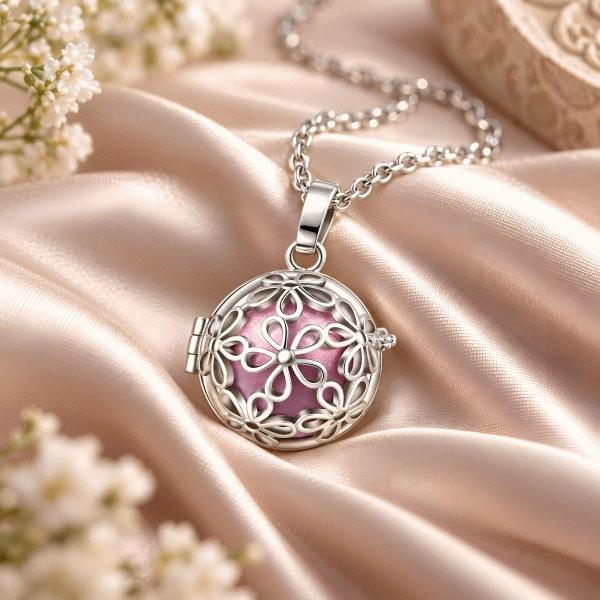 Pink Ball Daisy Hollow Cage Schwangerschafts-Bola
