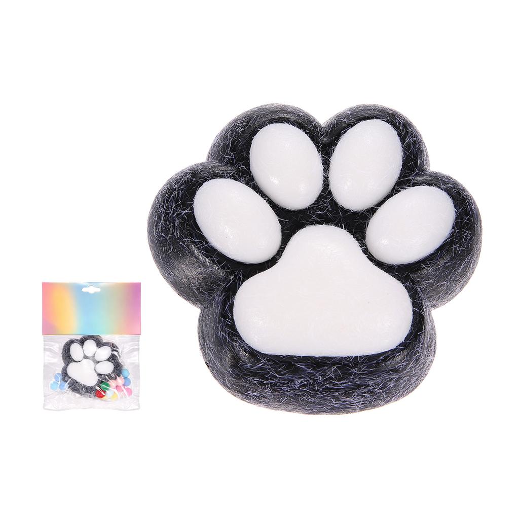 1/2Pcs 3" Cat Paw Squeeze Toy Cute Cat Paw Sensory Toy Soft Funny Fidget Toy Perfect For Stress Relieving Party Favors Gifts