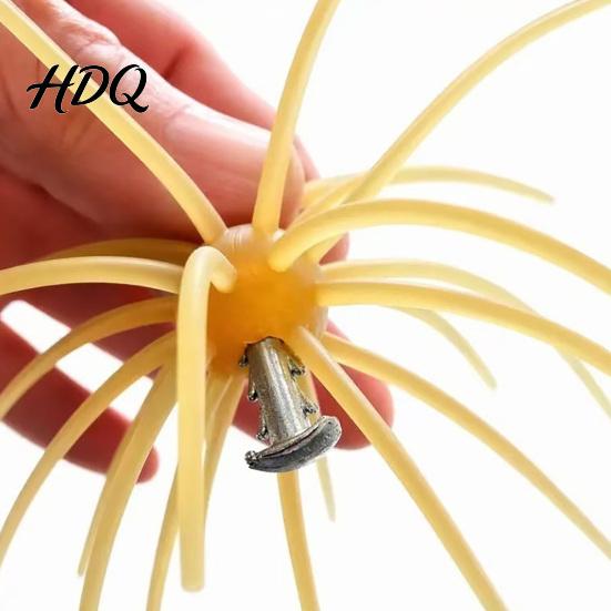 Saltwater Fishing Sinker 1/5Pcs Sea Urchin Bait Sinker 3/32 Oz 1/8 3/16 Oz Metal Tackle Lure Weight Heavy Duty with Anti-Slip Locking Hook,
