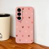 For Samsung Galaxy S26 Ultra Plus Case Butterfly Hearts Liquid Silicone Camera Protection Soft Back Cover For Samsung S 26 Funda
