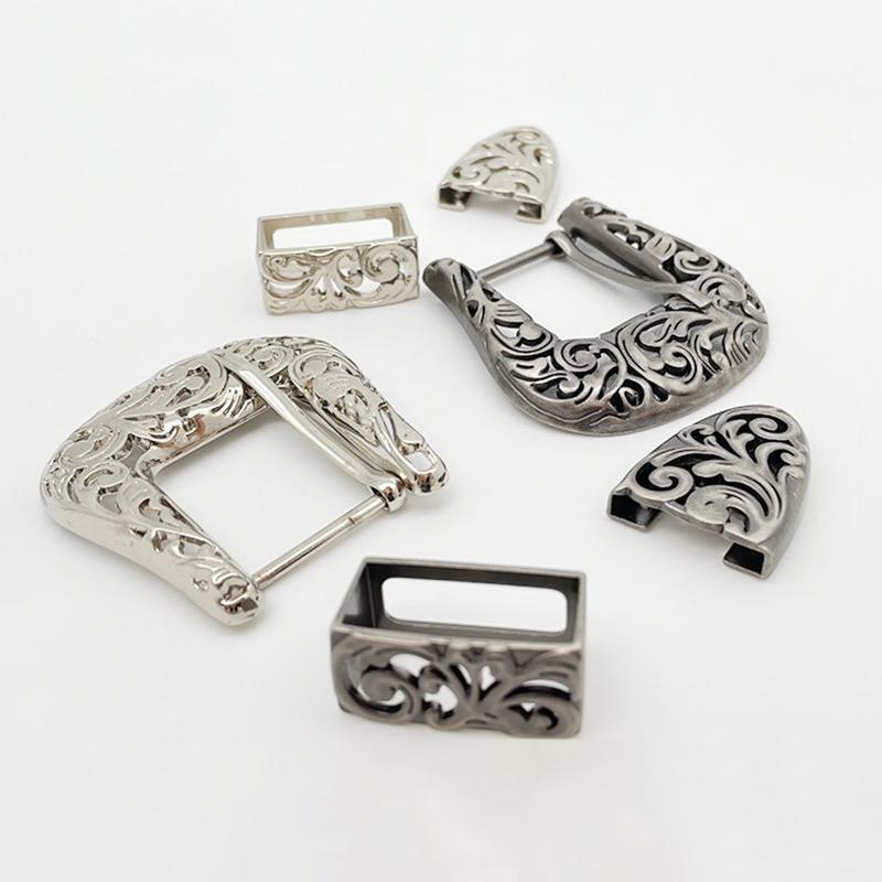 Hipster Vintage Metal Belt Buckle Classic Western Fashion Design Durable Alloy Buckle for Cowboy Costumes Holiday Gifting