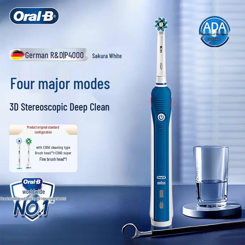 

Oral-B P4000 3D Sonic Electric Toothbrush