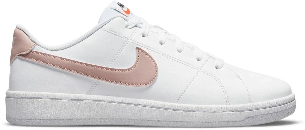 Женские кроссовки Nike Court Royale 2 белый/розовый оксфорд/черный/оранжевый