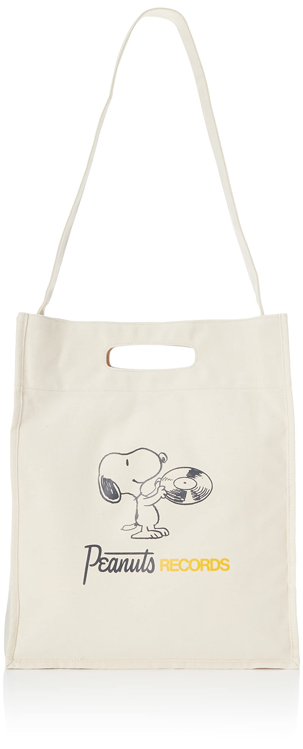 

Tote Bag Shoulder Tote A4 2way Large Capacity Large Canvas Square Shoulder Tote 0251 Disc [Snoopy] Women s (SPZ-2582)