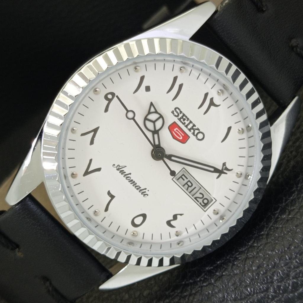 

REFURBISHED SEIKO 5 AUTOMATIC 6309A VINTAGE JAPAN MENS ARABIC WATCH a441519-5 Sk-a441519