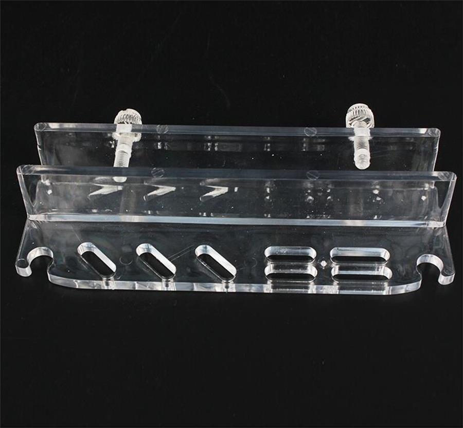 Aquarium Plant Tools Storage Rack Acrylic Fish Tank Water Grass Cleaning Tool Holder Holder for Tweezer Scraper Scissor 1Pc