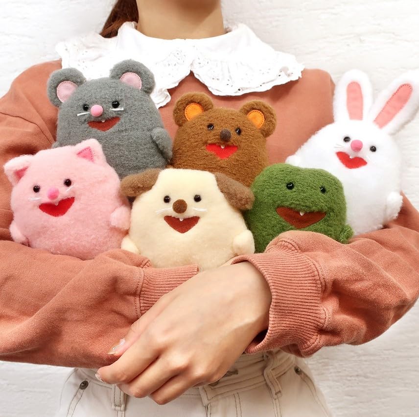 Naito Design Institute Pochippa Plush Toy S Wanpa Total Height Recommended 6 Years and Up 14.5cm Age