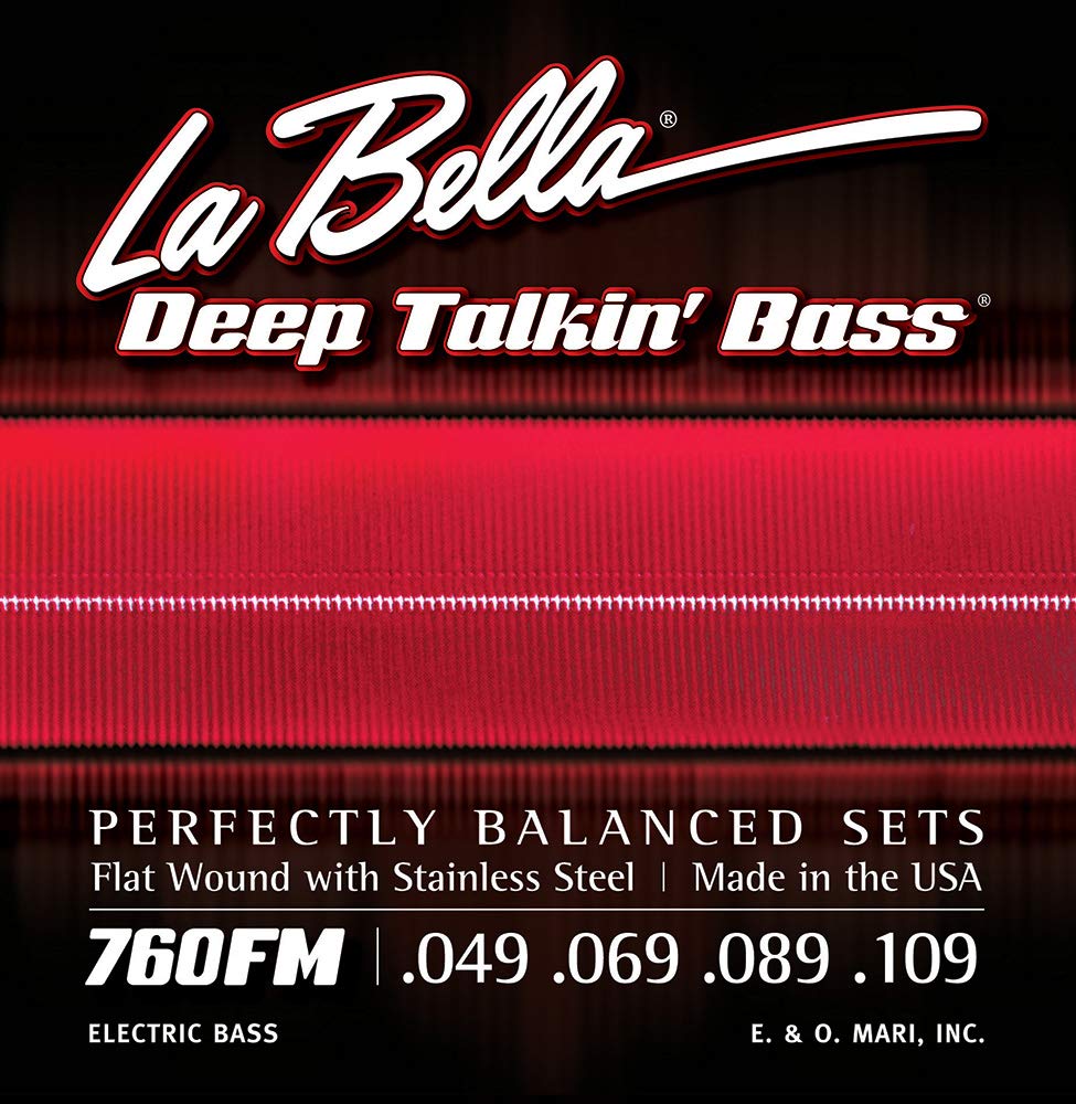 

Струны для баса LA BELLA 760FM Deep Bass Flats Medium Talkin 49-109