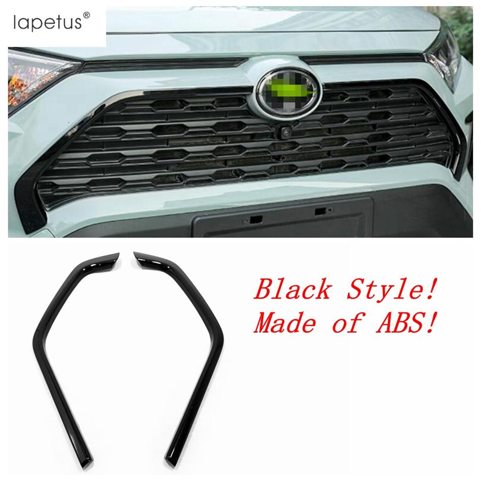 

Для TOYOTA RAV4 RAV 4 XA50 - 2024 Передня решітка решітки сітка гоночна ert смуга покриття оздоблення автомобільні аксесуари зовнішній Black ABS