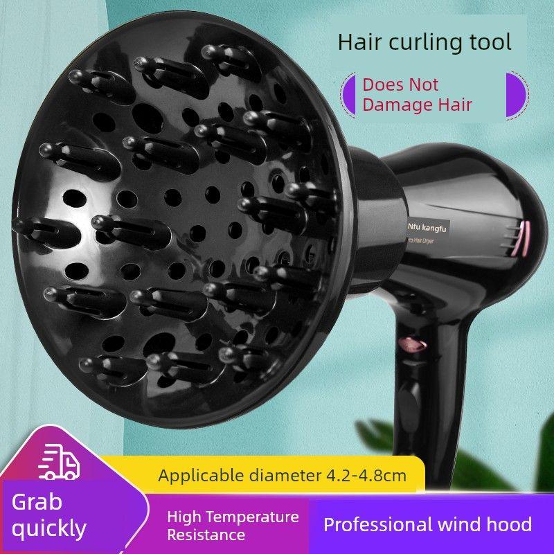Interface Hair Dryer Attachment for Curling Hair, Old-Fashioned Hair Dryer, Hair Drying Tool, Hair Hood for Women, Large Drying Hood, Wool Curls