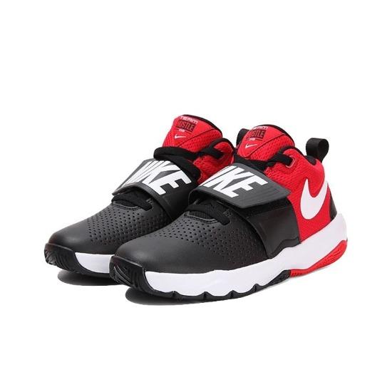 Nike Team Hustle D8 GS Black University Red 881941-004