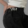 Waist Buckle Butterfly Pants Button Tightener Waistband Jean Buttons for Loose Jeans   Trousers