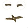 Brass Bird Statue Miniature Figurine Creative Vintage Design Tabletop Souvenir Ornament Tea Pet