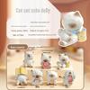 Whimsical Meow Collection Blind Box: Healing Kitten Resin Figurine Gift for Friends, Classmates, and Dorm Decor