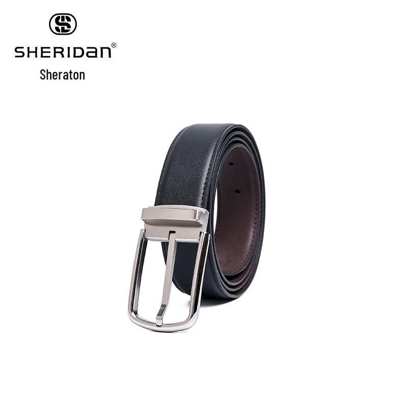 

Мужской ремень из натуральной кожи с пряжкой-штифтом