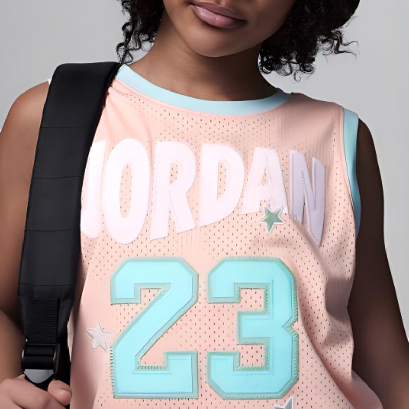 Jordan Kids' Basketball Jersey Pink Kids' FQ0591-664