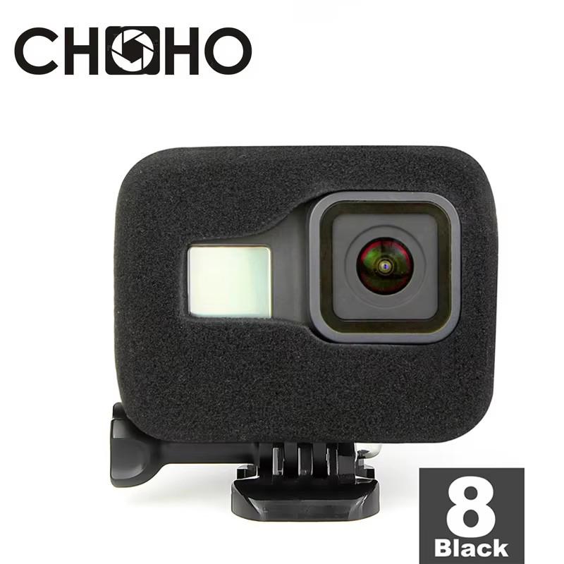 

For Gopro Hero 8 WindSlayer Foam Windscreen Windshield Sponge Foam recording Cover Wind Cap Case For Go Pro New Accessories 1 Pce