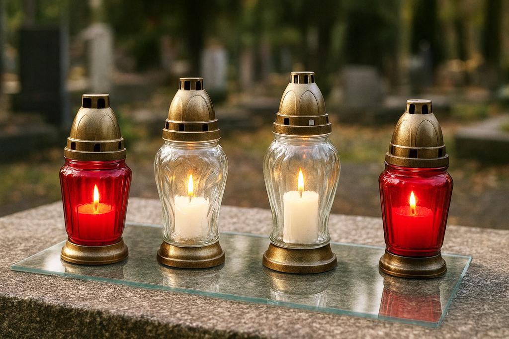 Glass base for candles 60x30 cm, safety glass