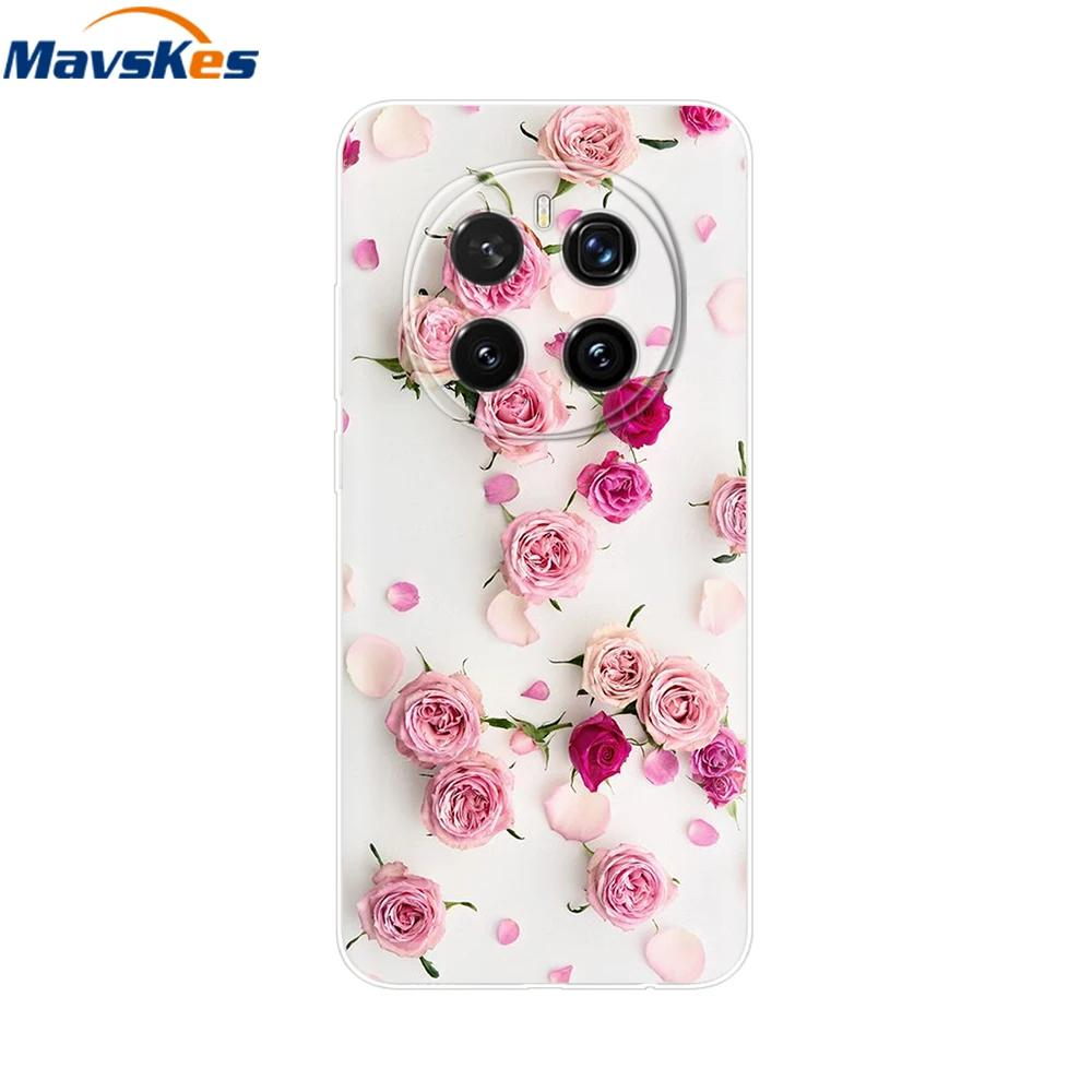 Für Honor Magic 7 Pro Hülle Magic7 Pro Klare Bemalte Abdeckung Weiche Silikon Handyhülle Für Huawei Honor Magic7Pro Hülle Fundas Schalen
