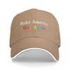 Make America Gay Again Baseball Cap New In The Hat Visor Kids Hat Luxury Unisex Cap FeUnisex Unisex's