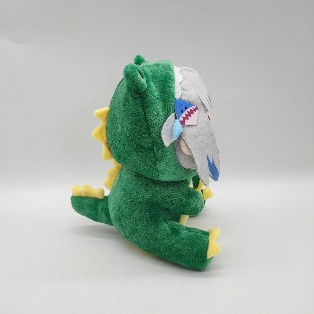 Hololive Dino Gura Plush Toy Gawr Shark Stuffed Dolls Baby Animals Virtual YouTuber Plushies Figure Pillow Kid Christmas Gifts