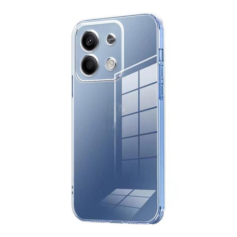 Suitable for Redmi Note13pro Phone Case Note12 Transparent 11/9 Silicone Note14pro+ Protective Case 7/8