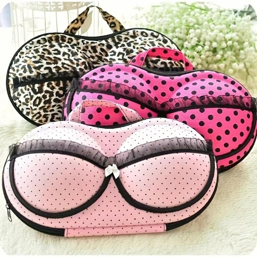 Hard Shell Lingerie Organizer EVA Travel Organizer Box Portable Underwear Bag Home Storage