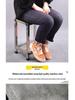 Non-slip Stainless Steel Shower Stool for Elderly - Square, Four-legged Design