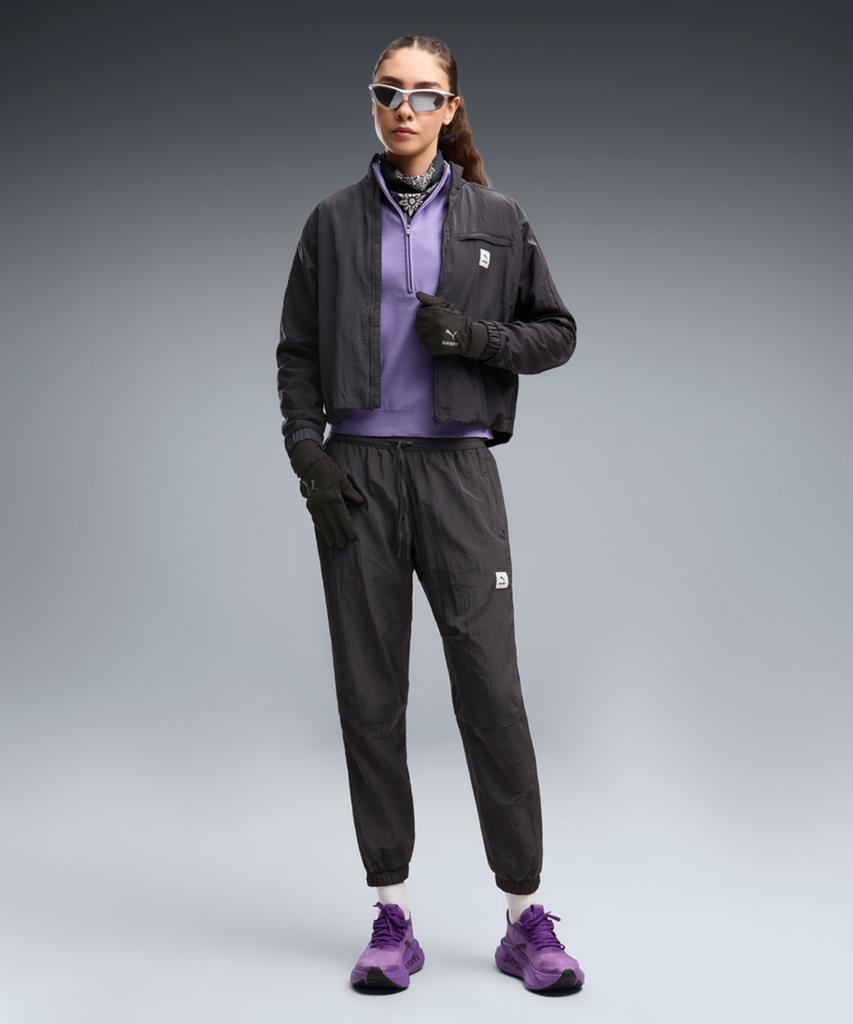 PUMA [PUMA X Saysky] Long Sleeve Half Zip - Lavender Alert / 528992-46