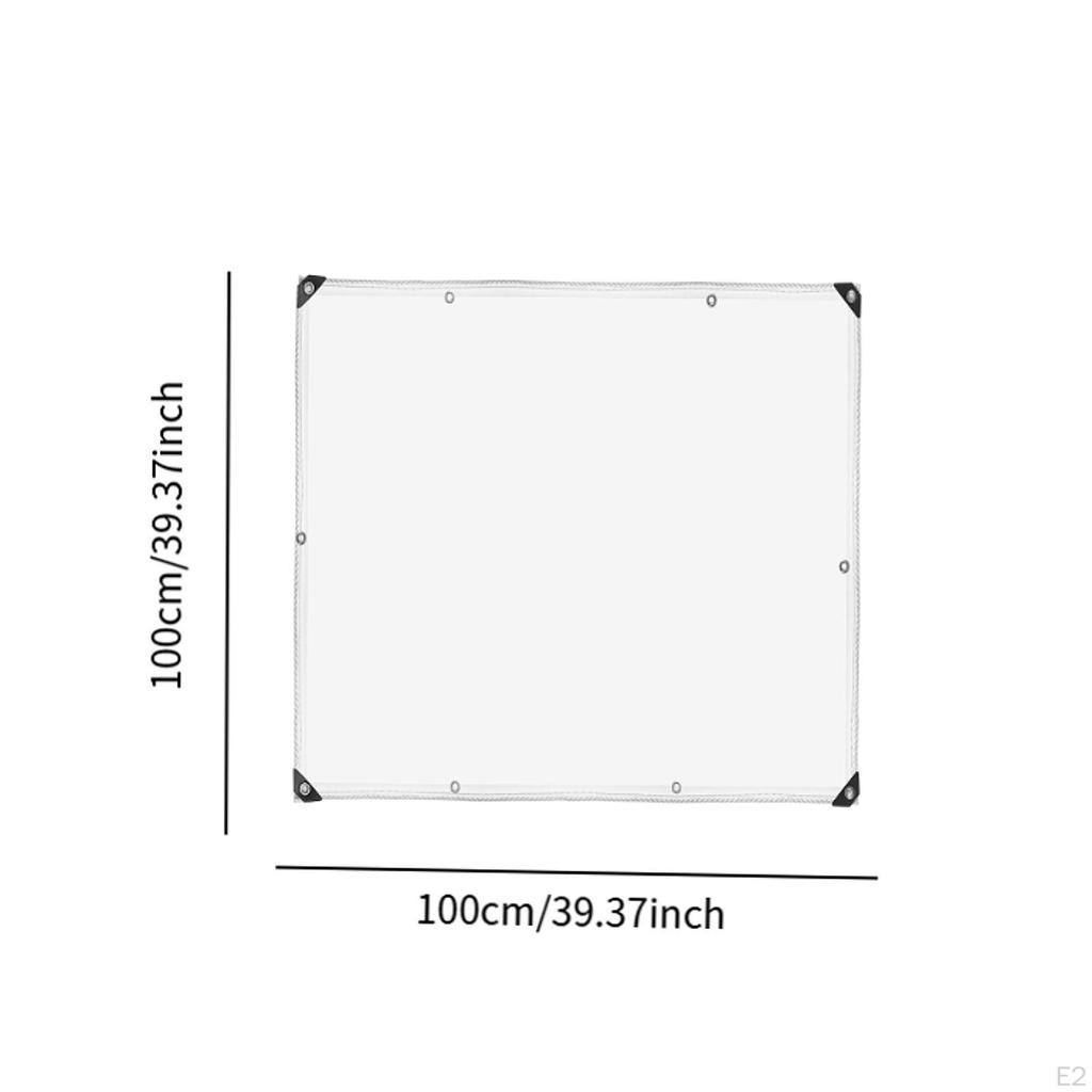 Transparente PVC-Plane, Regentuch, verdicktes Regentuch, wasserdicht, für Terrasse und Pavillon-Camping