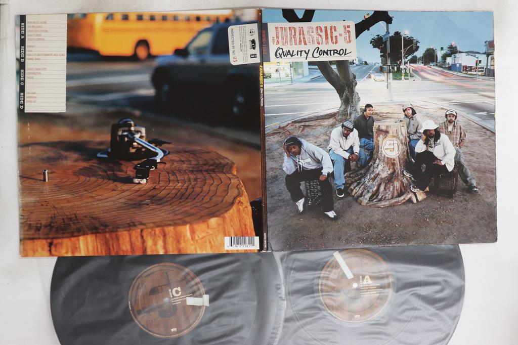 LP Record JURASSIC 5 - Quality Control RWK1181 Rawkus 2000 US Rap & Hip-Hop/R&B Used