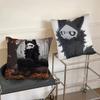C-Changed Furry Game Pillow Case Square Pillow Bedroom Sofa Leisure Comfort Cushion Car Living Room Home Decoration