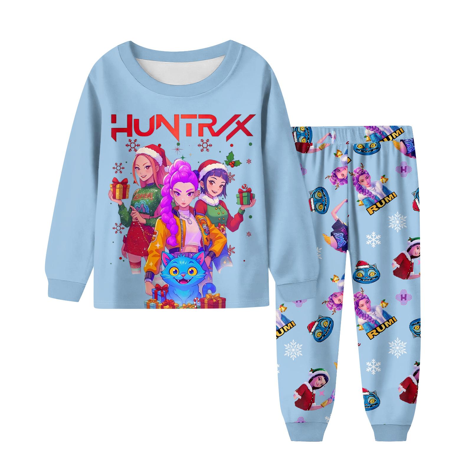 

Детский модный костюм юбка топ с круглым вырезом и длинными рукавами брюки 130