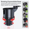 Auto-Getränkehalter, multifunktionaler Getränkehalter-Expander mit 360-Grad-Rotationstablett, Handyhalter