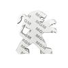 10.3x11cm Alloy Car Front Emblem Rear Trunk Badge Sticker for Peugeot 106 207 208 301 307 308 407 408 508 2008 3008 4008 5008