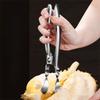 304 Stainless Steel Durian Shell Cracker Effort-saving Watermelon Melon Opening Pliers  Commercial