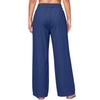 Women's High-Waist Wide Leg Sweatpants with Drawstring Loose Fit Casual Pants