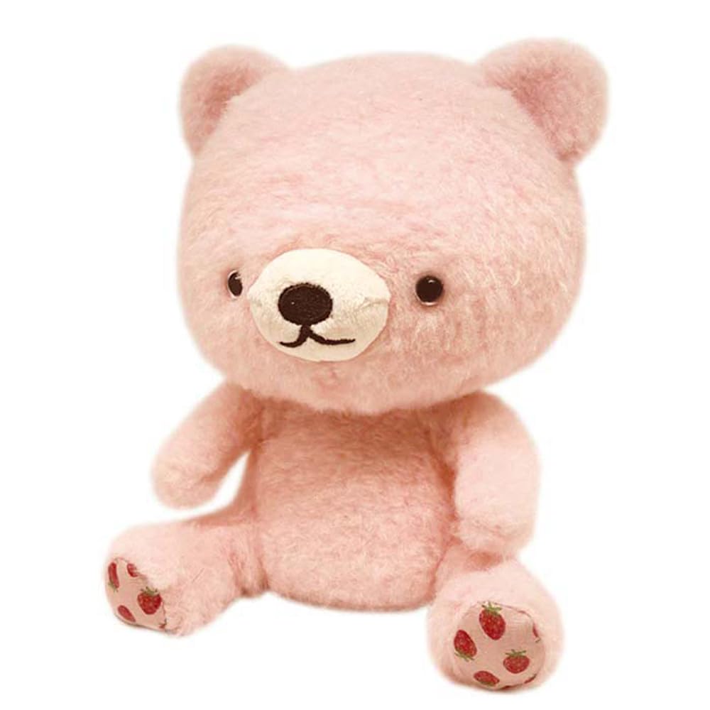 

Monseuil Plush Cat Strawberry Pink 10707