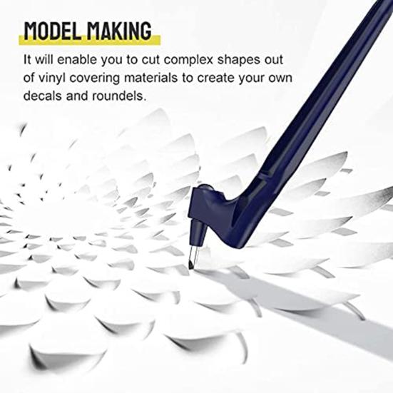 Carving Pen Innovative Convenient 360 Degree Rotatable Craft Paper Scrapbooking Stencil Cutter Cutting Tool for Home