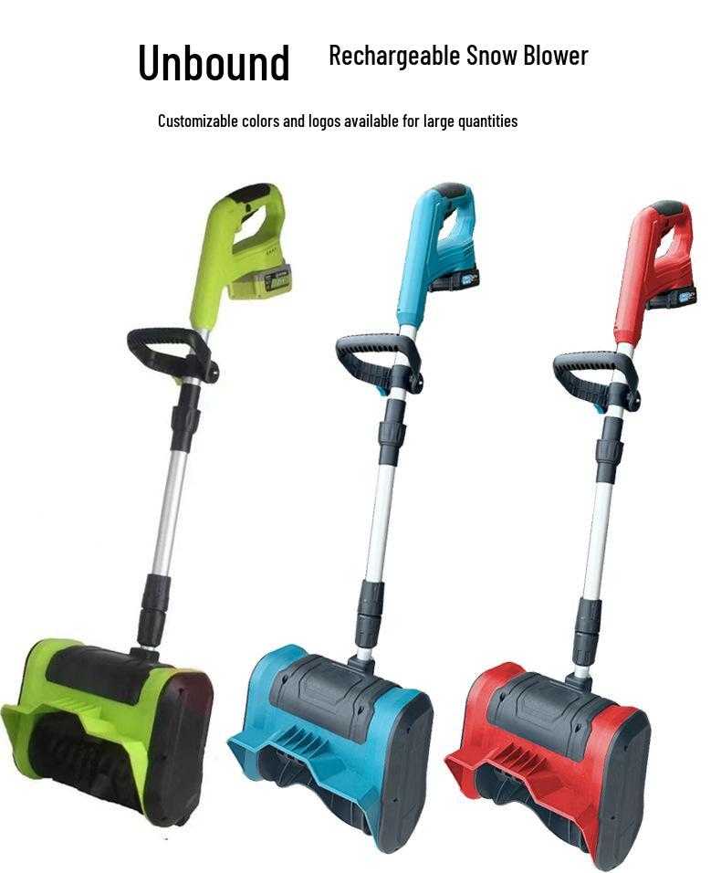 Wireless Electric Snow Sweeper: Portable Lithium Battery Snow Thrower & Multifunctional Shovel