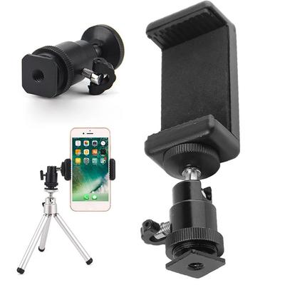 Mobile Phone Clip Tripod Monopod Stand Phone Bracket Holder Hot Shoe Phone Clip Moblie Phone Clip