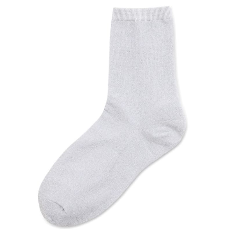 

SOCKS THE LANGUAGE glitter_gray FREE 230mm~260mm