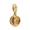Miniso Tiger Lion Winnie The Pooh copper Exquisite Charm Bead Compatible With for Authentic Bracelets NecklaceDIY Womens Jewellery