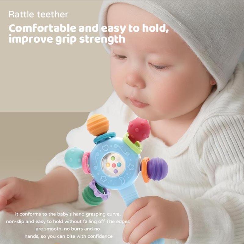 Baby Utviklingsleker 0 6 12 Måneder Sensorisk Baby Bitering Rangle Håndgrep Leker Myke Tannfrembruddsleker Pedagogiske Leker Spill For Babyer