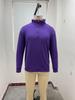 2023 Autumn Men's Long Sleeve V-Neck Wool Plush Polo Shirt