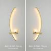 Modern LED Wall Lamp Minimalist Stripe Wall Sconce Black Gold Decorative For Bedroom Bedside Study Home Indoor Lighting Lusters