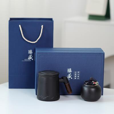 Cană ceramică, cană cu separator de ceai, cană de ceai pentru birou, cană cu capac, cană cu filtru, cană mare, cană personală, cadou de afaceri